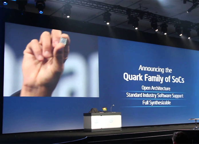Além dos processadores Quark, Intel lançou sistema operacional que concorre com o Windows 10 Core em dispositivos com Internet das Coisas (Foto: Divulgação/Intel)