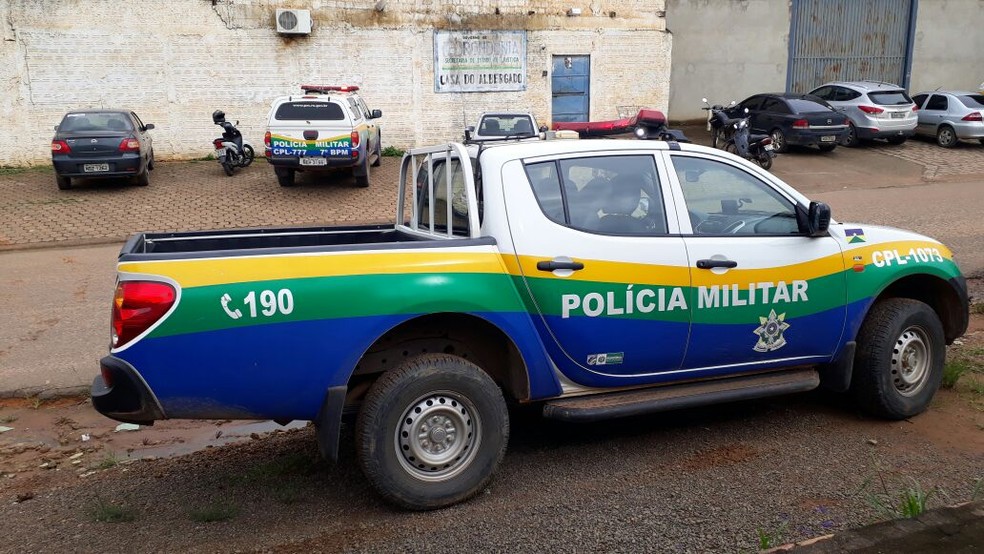 Casa do ALbergado de Ariquemes (Foto: Luiz Martins/Rede Amazônica)