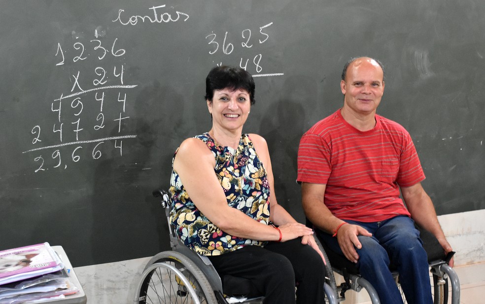 Na dificuldade, Sônia e Jeferson encontraram inspiração para ajudar o próximo em Ribeirão Preto (SP) — Foto: Pedro Martins/G1