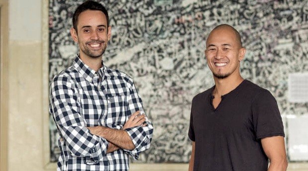 Claudio Sassaki e Eduardo Bontempo, criadores da Geekie (Foto: Endeavor/Reprodução)