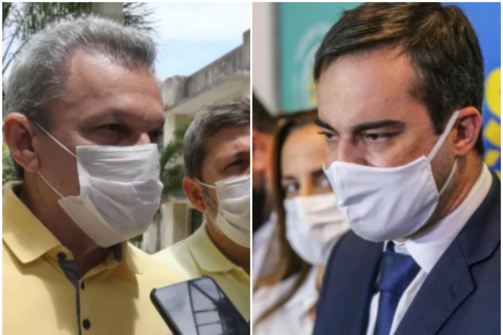 Candidatos vão para 2º turno na capital cearense — Foto: reprodução