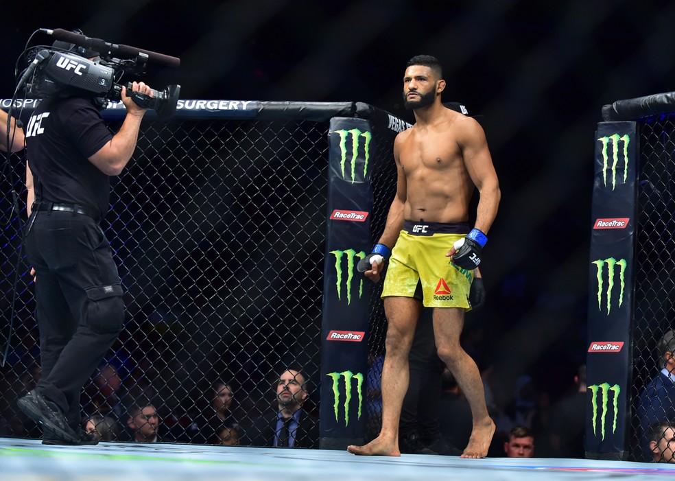 Dhiego Lima vem de três vitórias seguidas nas últimas apresentações no UFC — Foto: Jason Silva