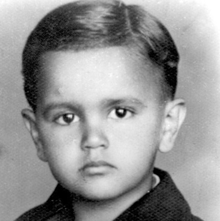 Caetano bebê, em 1942  — Foto: Reprodução