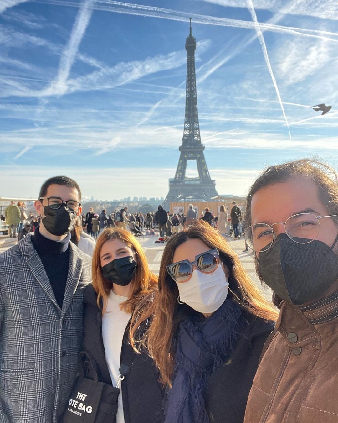 Fátima Bernardes e Túlio Gadêlha estão em Paris (Foto: Reprodução Instagram)