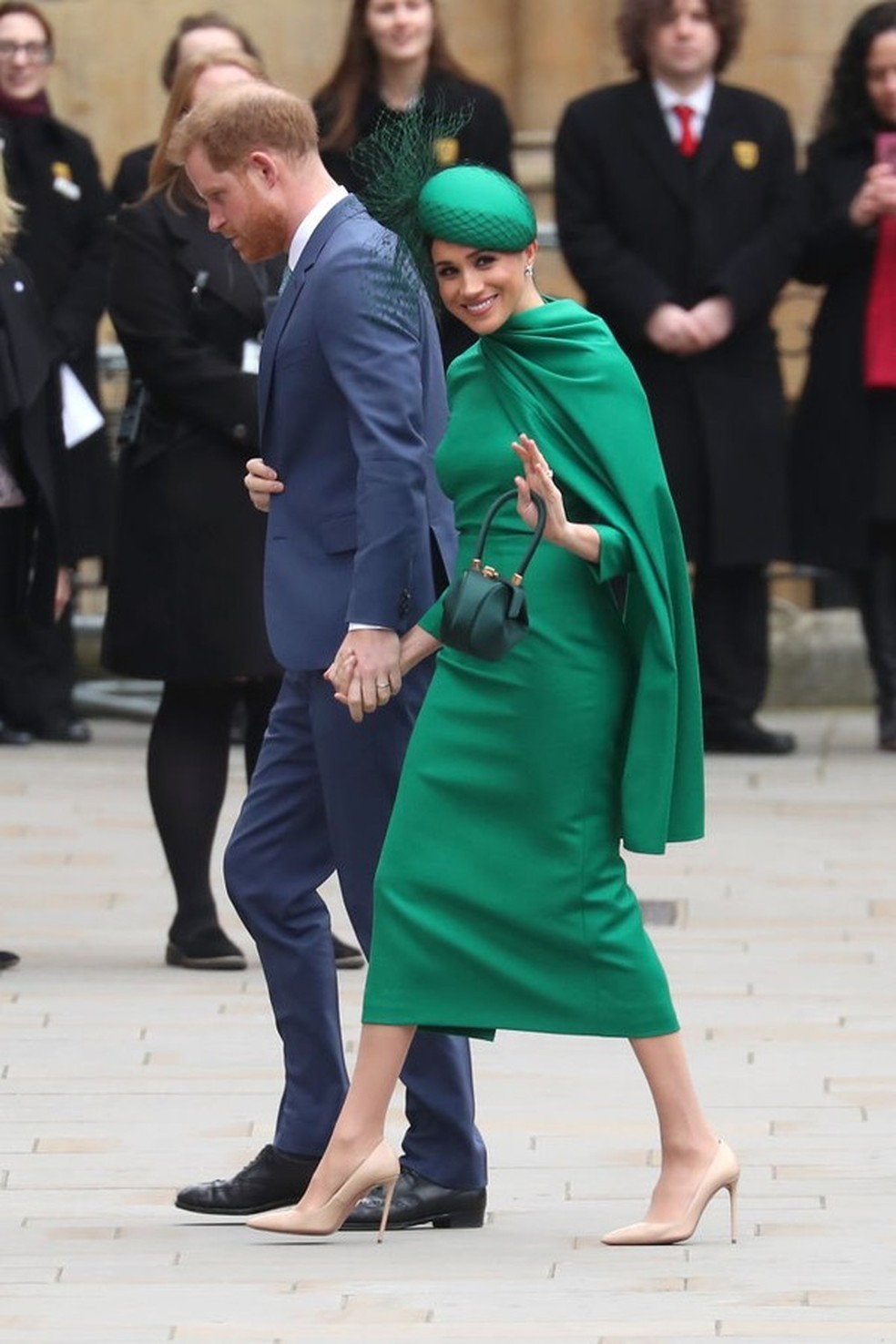 Príncipe Harry e a duquesa Meghan Markle. — Foto: GC Images