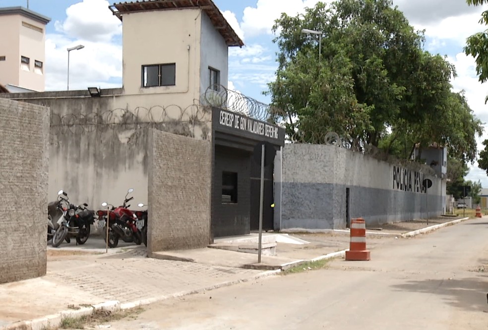 Centro de Remanejamento Provisório (Ceresp), em Governador Valadares  — Foto: Álvaro Leite/Inter TV dos Vales 