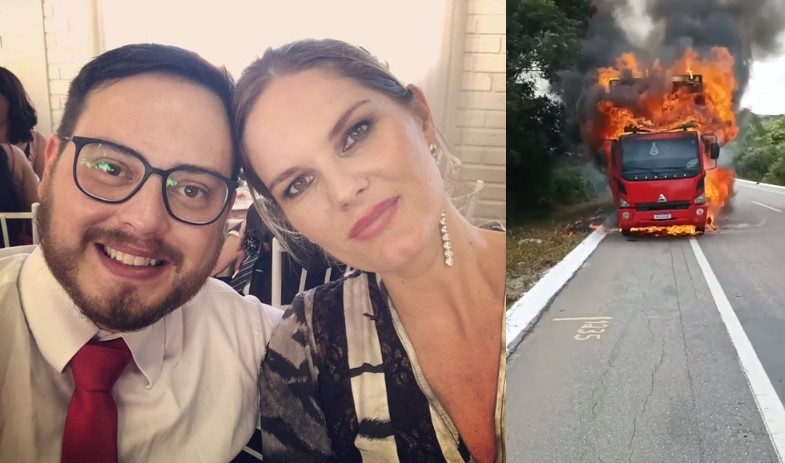 Amigos fazem vaquinha após cunhada de Marcelle Bittar perder o marido e caminhão de mudança pegar fogo (Foto: Reprodução/ Instagram/ )