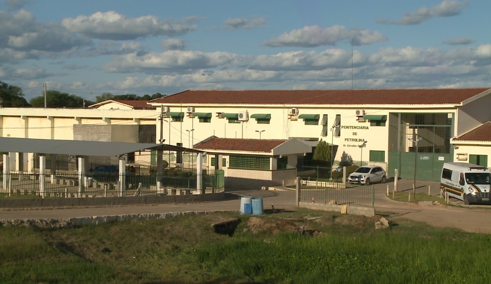 Penitenciária Doutor Edvaldo Gomes, em Petrolina — Foto: Reprodução / TV Grande Rio