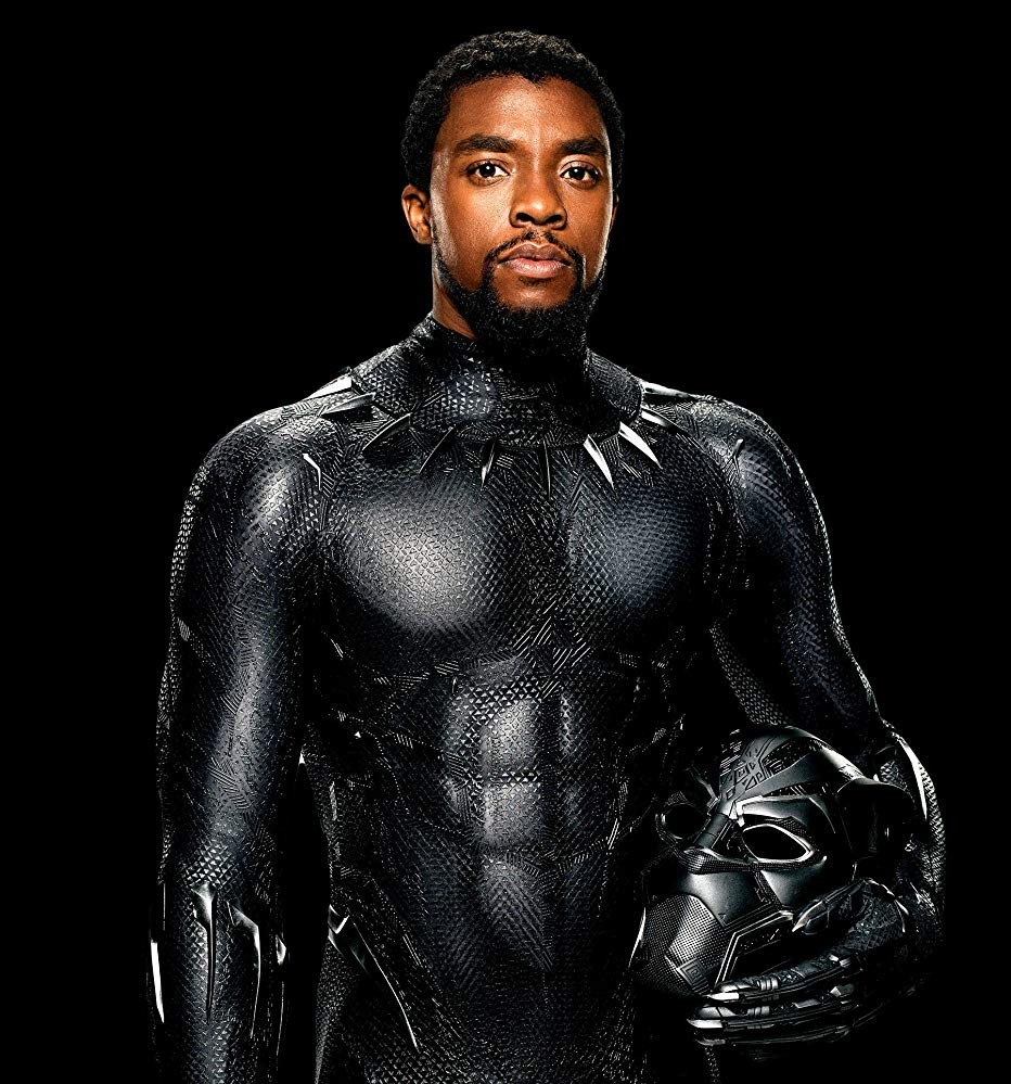 Chadwick Boseman, o Pantera Negra (Foto: Divulgação)