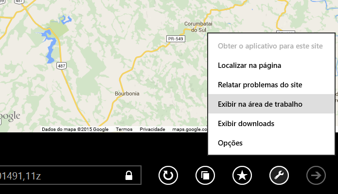 Abra o Google Maps na área de trabalho (Foto: Reprodução/Helito Bijora) 