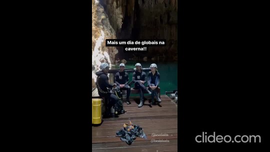 Rodrigo Simas, Agatha Moreira e Johnny Massaro mergulham em caverna de Bonito; fotos e vídeo