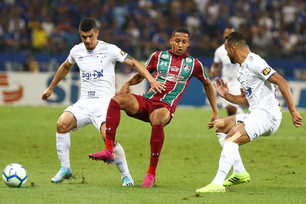 João Pedro no empate entre Cruzeiro e Fluminense — Foto: GIAZI CAVALCANTE/CÓDIGO19/ESTADÃO CONTEÚDO