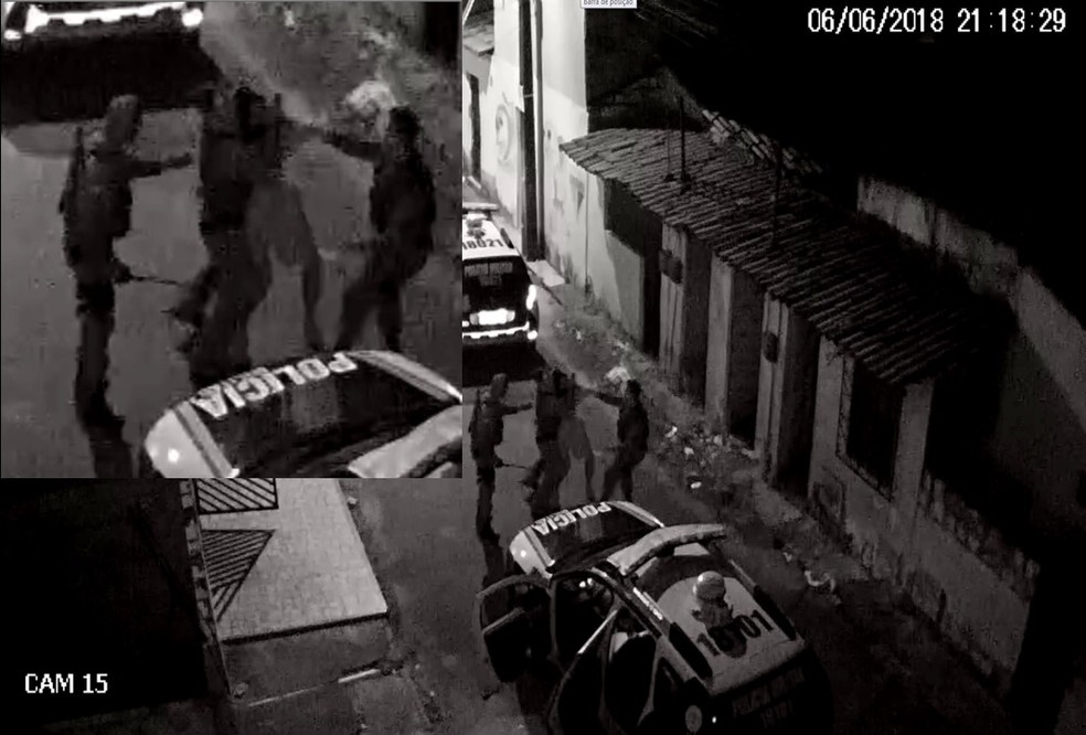 Policiai invadiram casas e agrediram pessoas no Bairro Antônio Bezerra em 2018, aponta MPCE — Foto: Reprodução