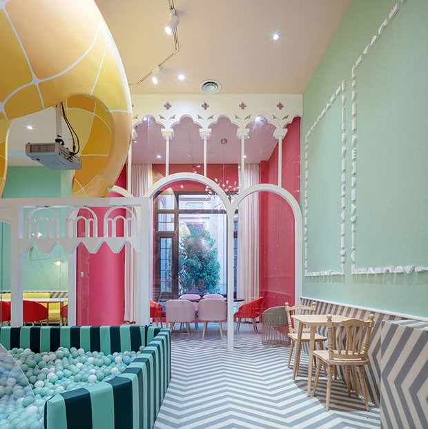 Restaurante cria castelo infantil para que adultos jantem como reis (Foto: Divulgação)