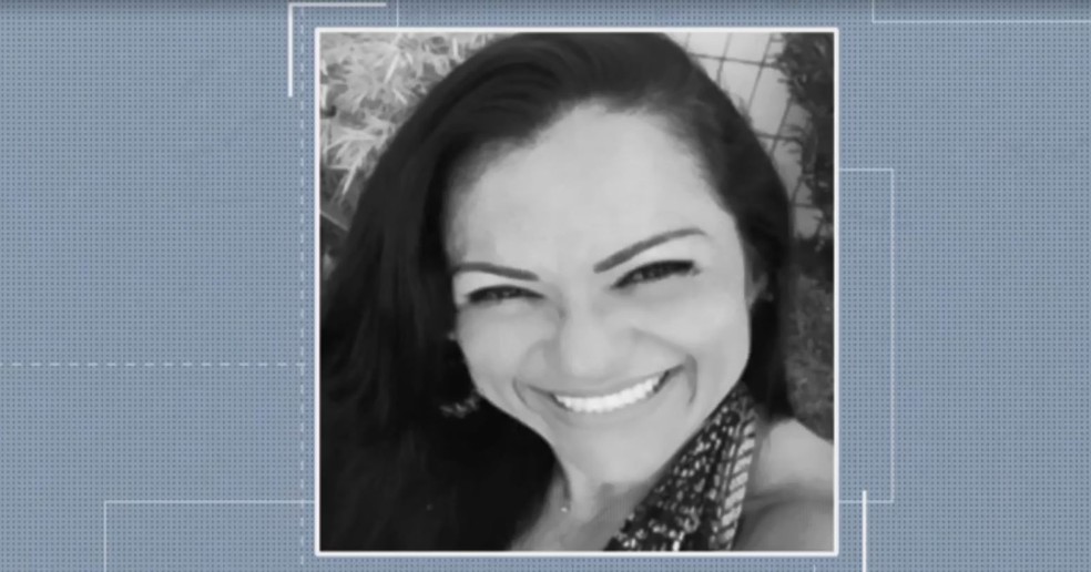 Tereza Cristina Peres, de 44, e o filho dela Gabriel Peres, de 22, foram assassinados a tiros — Foto: Reprodução/TV Globo