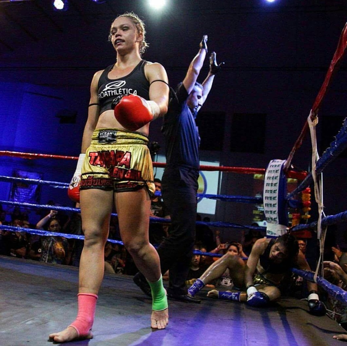 Tainara Lisboa vence Rose Amorim por nocaute técnico "A luta foi bem