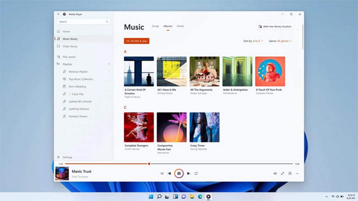 Windows 11 ganha novo Windows Media Player com visual repaginado
