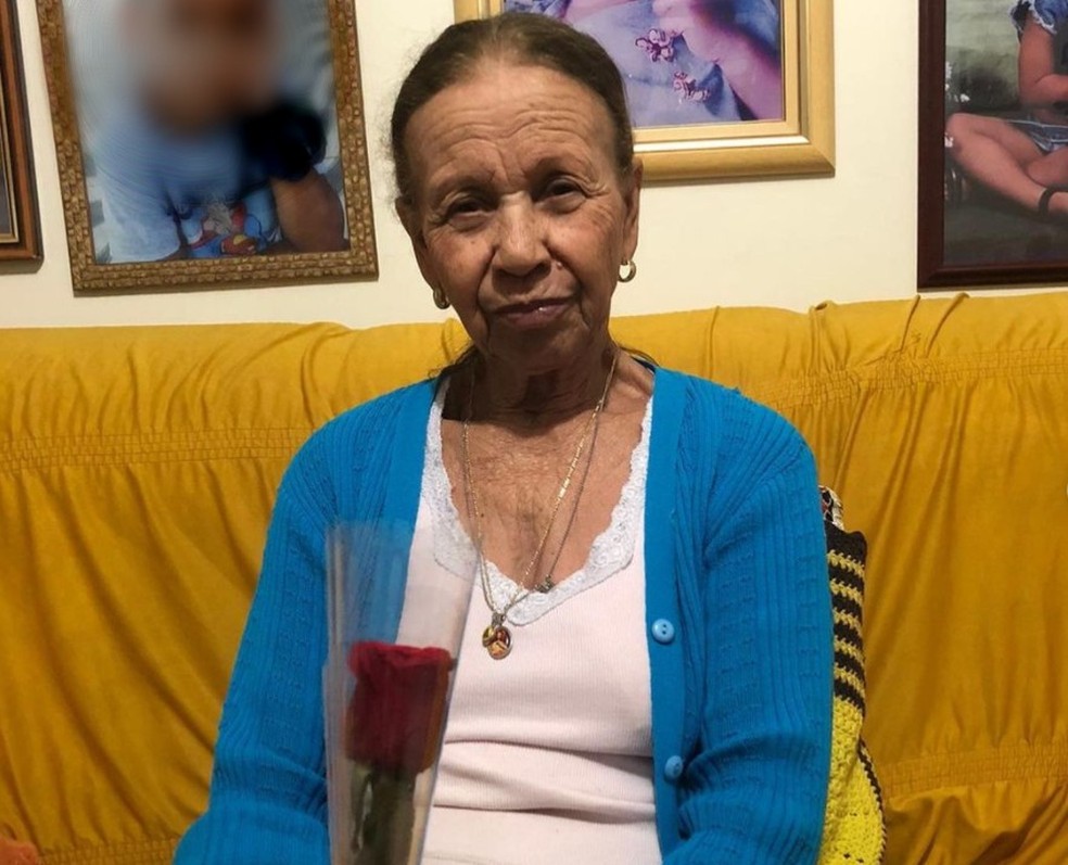 Geralda Cândida Santos do Nascimento, de 79 anos, foi encontrada morta em casa, no DF — Foto: Instagram/Reprodução