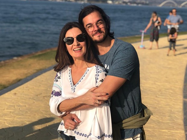 Fátima Bernardes e Túlio Gadêlha (Foto: Instagram/Reprodução)
