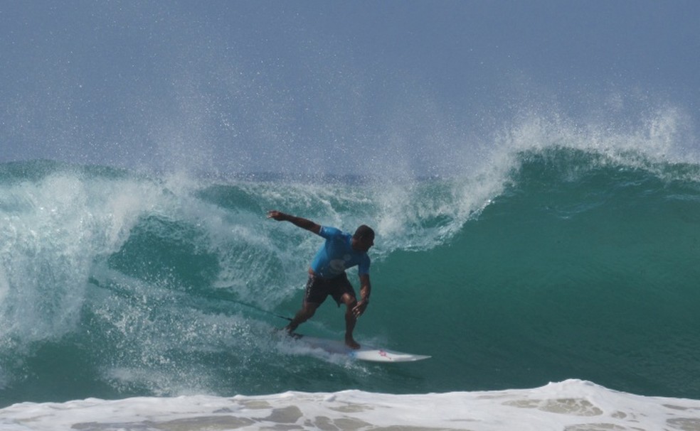 Caia Souza participa do campeonato como convidado — Foto: Ana Clara Marinho/TV Globo