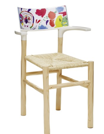 Cadeira 'Maria Maria', de Phippe Starck: possiblidade de personalização são diversas (Foto: Divulgação)