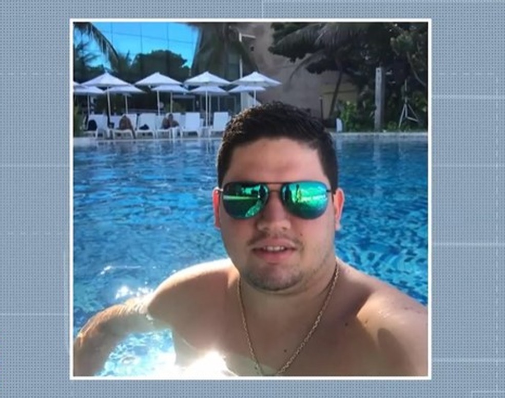 Victor Gutemberg Bezerra Ramos, de 29 anos, foi assassinado dentro de um resort de luxo na Bahia  — Foto: Reprodução