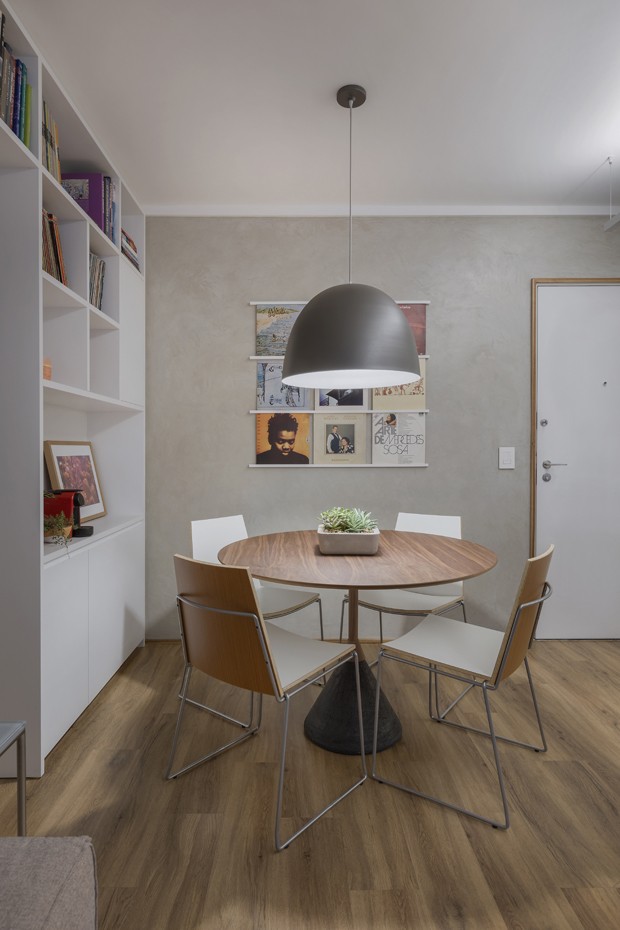 Apartamento de 60 m² foi reformado em três meses (Foto: Rafael Renzo)