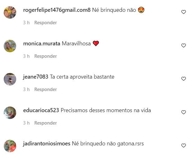 Solange Gomes posa de maiô e fãs elogiam com bordão (Foto: reprodução/instagram)