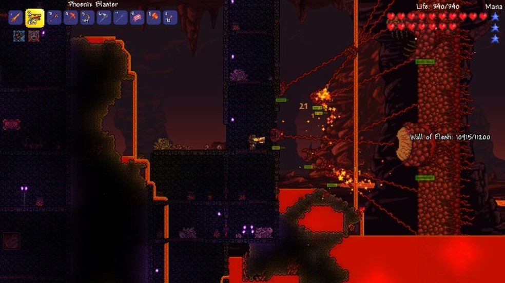 Terraria is a 2D platform game perfect for those who like challenges — Photo: Press Release/Steam
