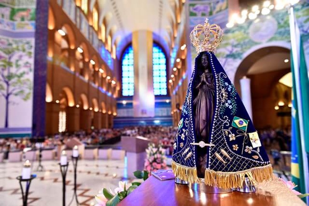 Novena para Nossa Senhora Aparecida começa neste domingo (3) — Foto: Thiago Leon/ Santuário Nacional 