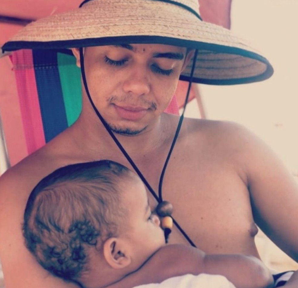 Fagner e Enzo &mdash; Foto: TV Bahia