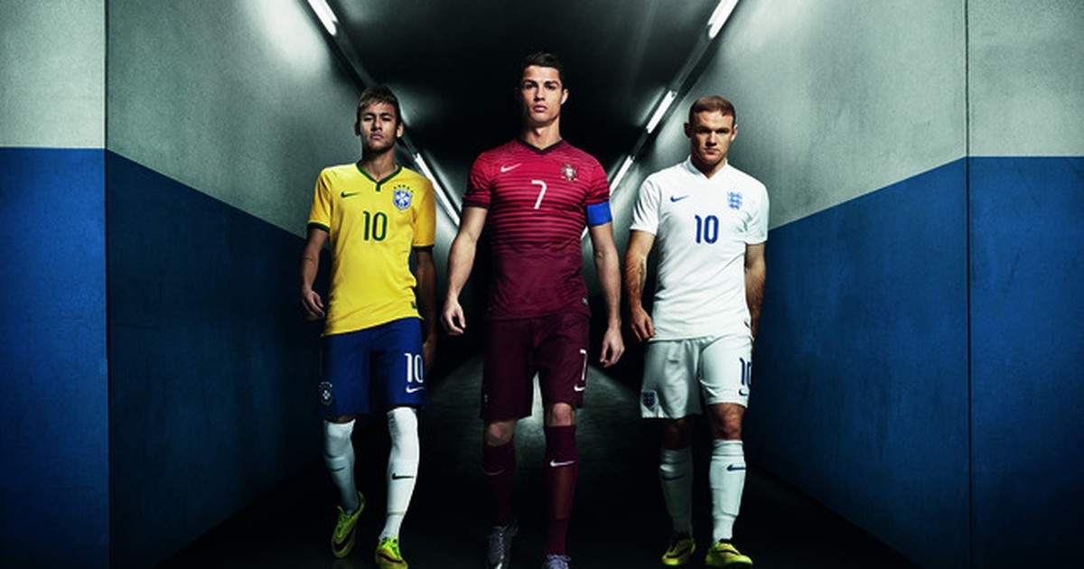 G1 Nike re ne Neymar CR7 e Rooney em campanha global not cias