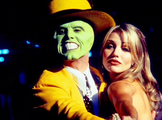 Jim Carrey e Cameron Diaz em cena de O Máscara (1994) (Foto: Reprodução)