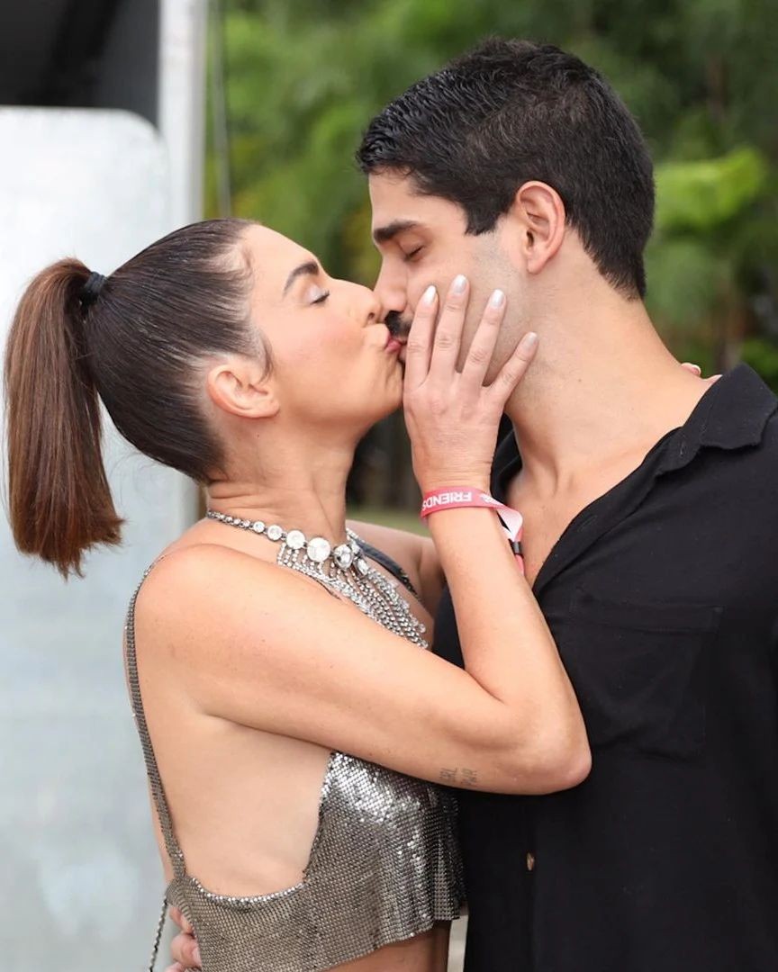 Fernanda Paes Leme celebra Valentine’s Day com post de beijão com namorado (Foto: Reprodução/Instagram)