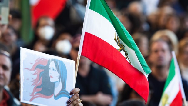 Irã protesto (Foto: NurPhoto / Colaborador)