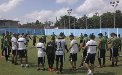 São Raimundo em treino recreativo  (Foto: Divulgação/ São Raimundo F.C.)