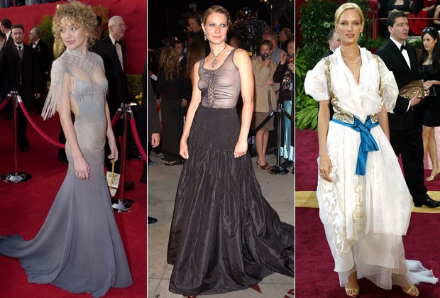Kate Hudson, Gwyneth Paltrow ou Uma Thurman: eleja o vestido que você achou mais bizarro (Foto: Getty Images)