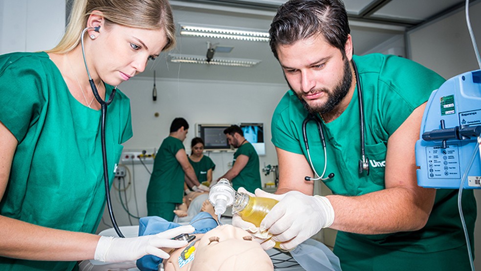 Mais de R$ 3 milhões foram investidos nos Laboratórios de Habilidades e Simulação da Unoeste — Foto: Marketing Unoeste