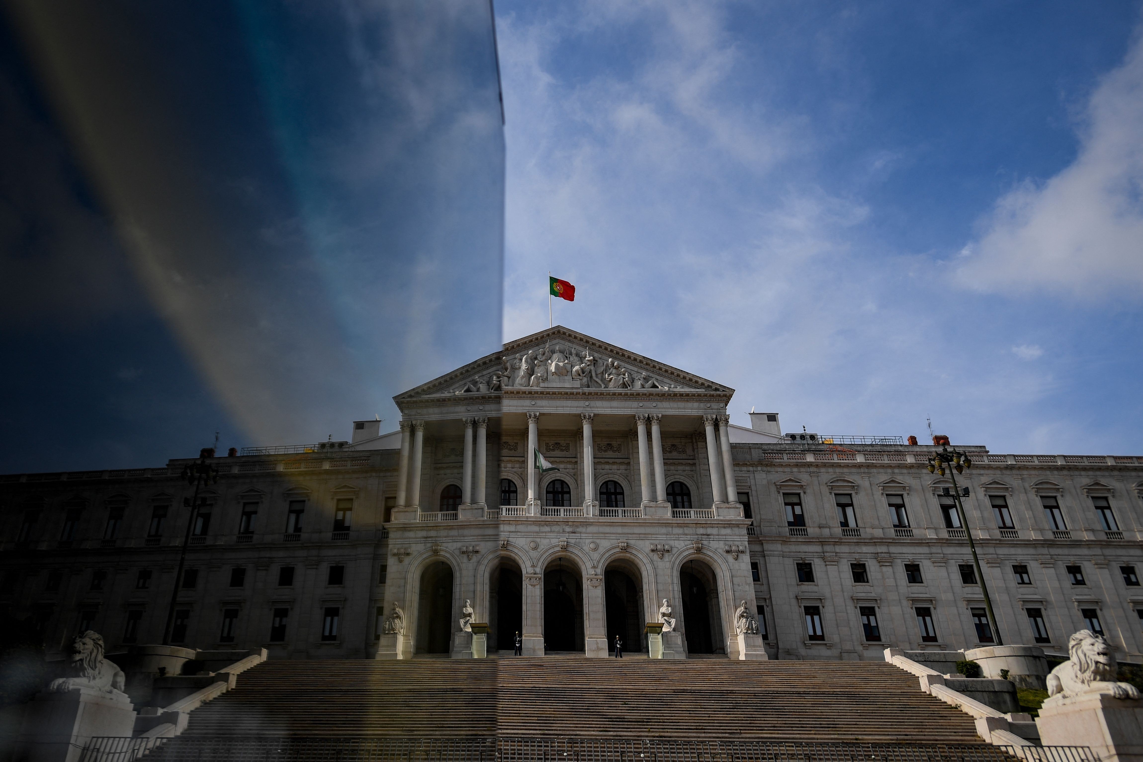 Parlamento de Portugal em foto de outubro de 2021