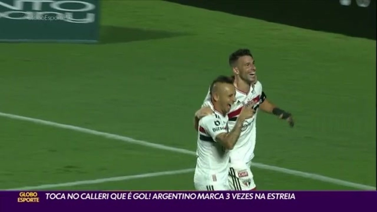 Com 21 jogos no ano, Calleri fica a um gol de igualar marca de Pablo, artilheiro do São Paulo em 2021 - Globo