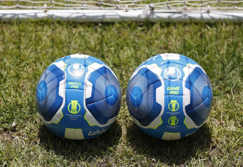 Bolas oficiais das Série B, C e D do Campeonato Brasileiro de 2023 — Foto: Rafael Ribeiro / CBF