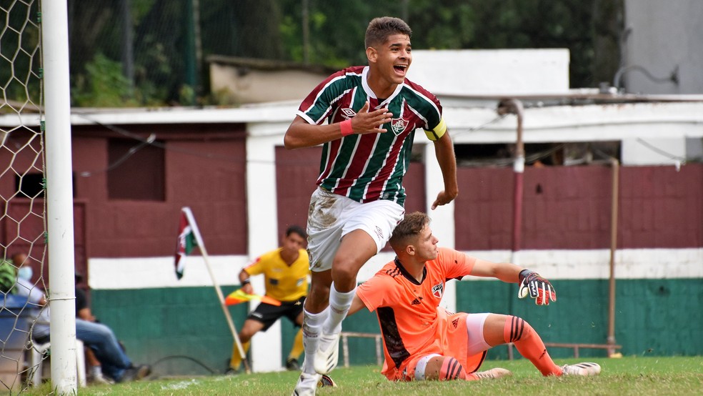 Jo�o Neto marcou nove gols na campanha do t�tulo brasileiro sub-17 � Foto: Mailson Santana / Fluminense FC