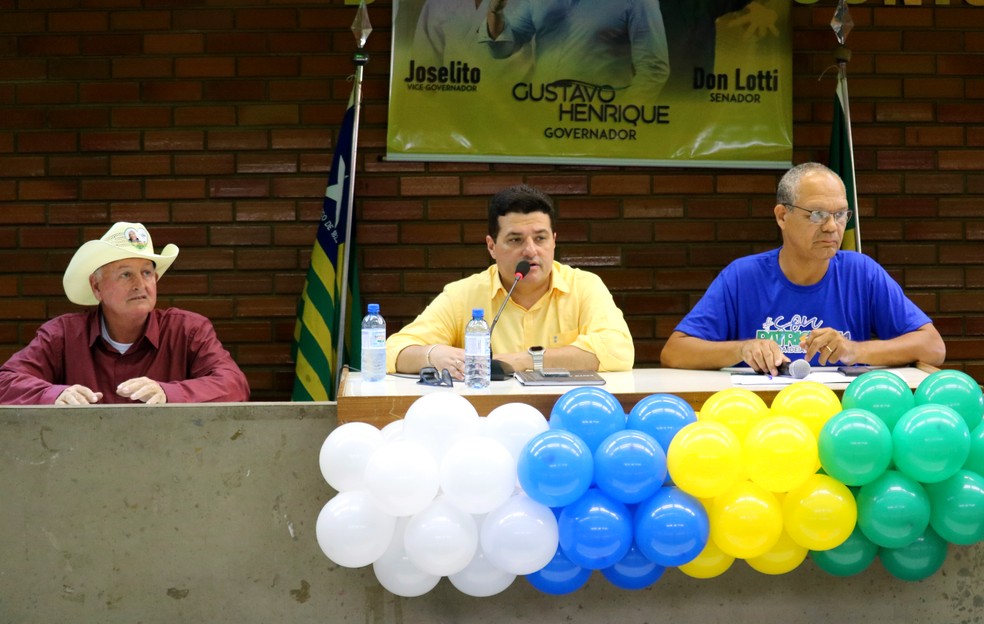 Patriota oficializa candidatura de Gustavo Henrique ao Governo do Piauí — Foto: Laura Moura/ g1