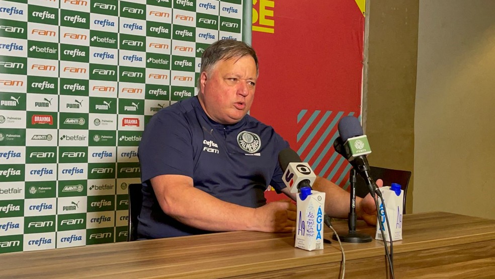 Anderson Barros, diretor de futebol do Palmeiras — Foto: Thiago Ferri