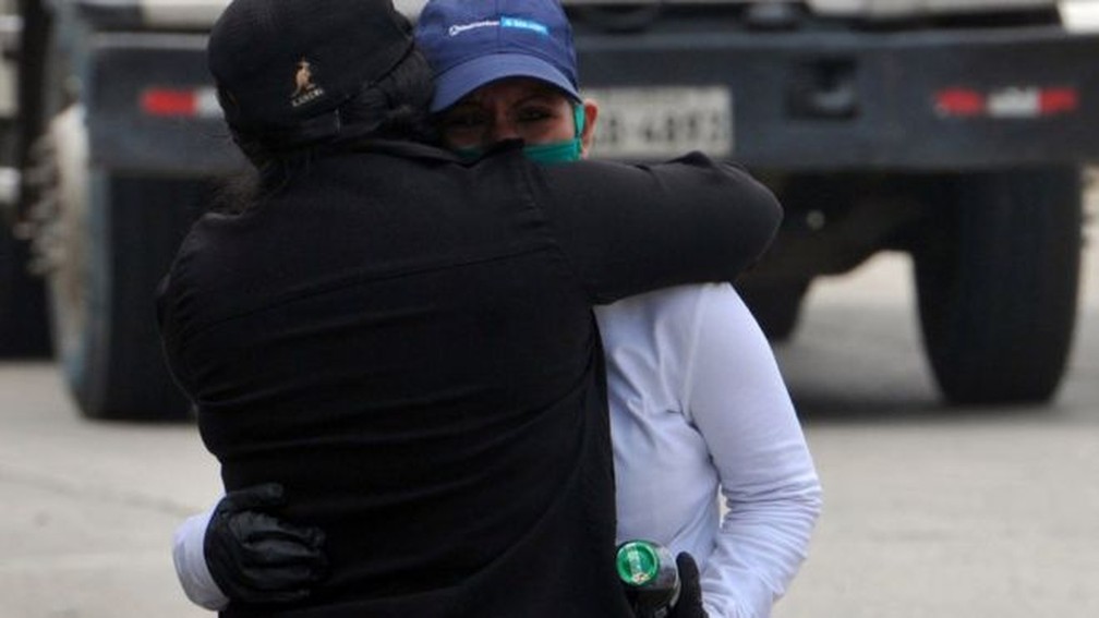 A maior cidade do país, Guayaquil, tem sido a mais impactada pela Covid-19 — Foto: Getty Images/BBC