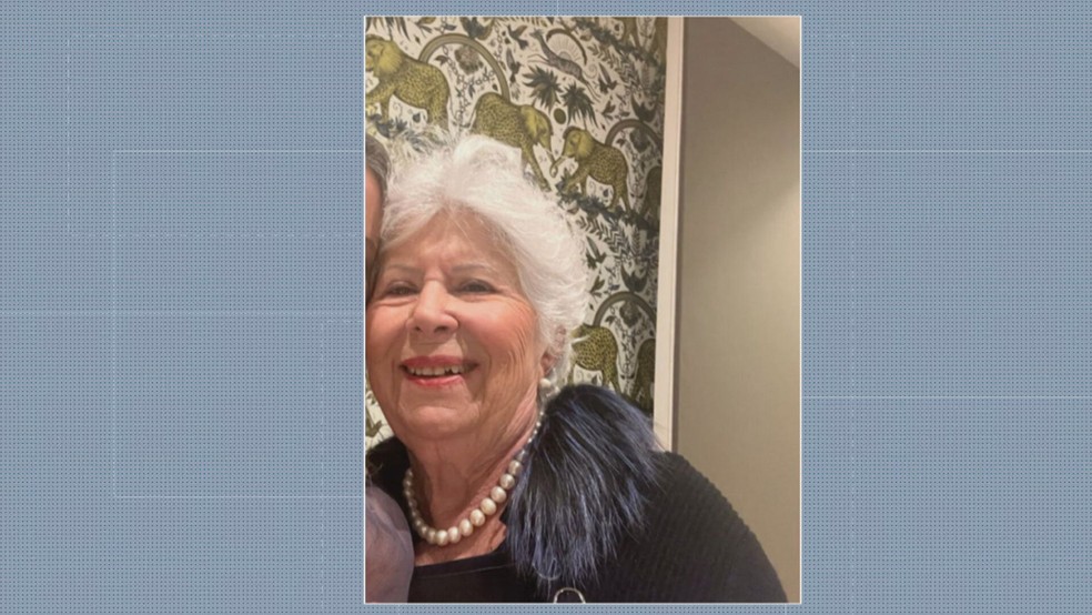 Nayde Pereira Capelano, 88 anos, morreu em alagamento na Zona Sul de SP — Foto: Reprodução/TV Globo