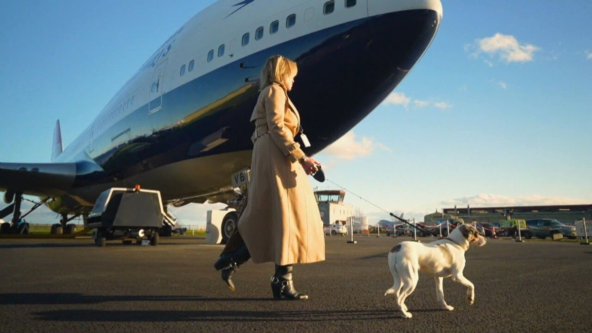 empresaria británica compra un Boeing 747 y lo convierte en un espacio privado para eventos |  Fantástico