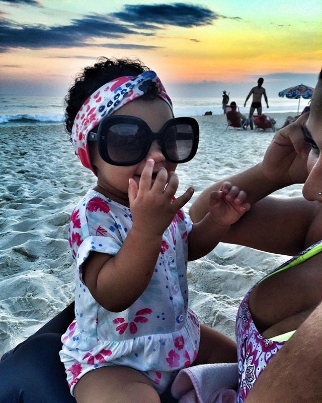 Moranguinho posta foto com a filha, maria Victoria (Foto: Reprodução/Instagram)