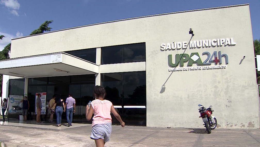 Unidade de Pronto Atendimento do Conjunto Habitacional Ana Jacinta, na zona sul de Presidente Prudente — Foto: Reprodução/TV Fronteira