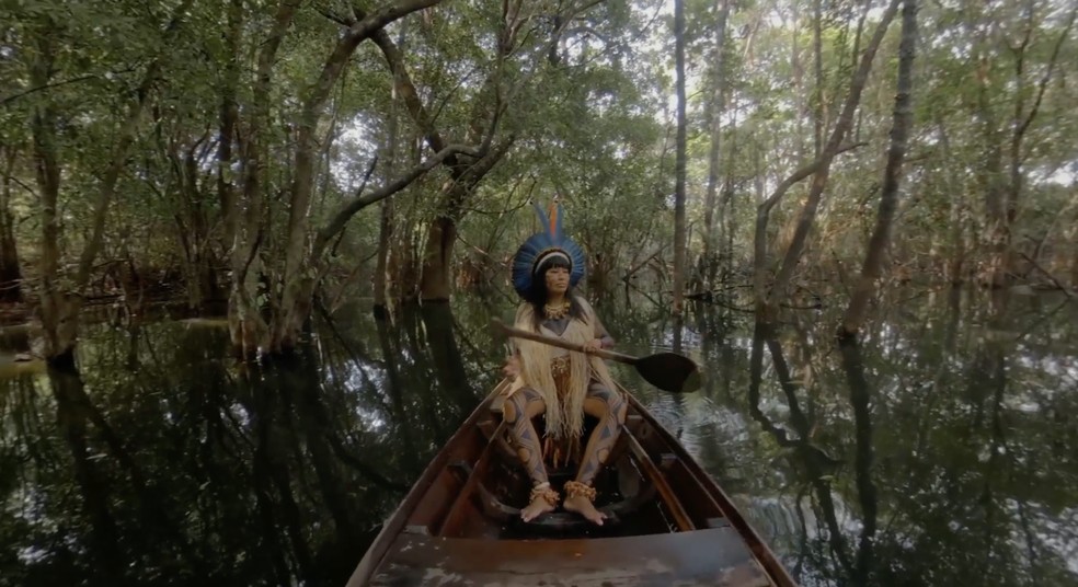 Cena do curta Amazônia Viva, de Estevão Ciavatta — Foto: Reprodução